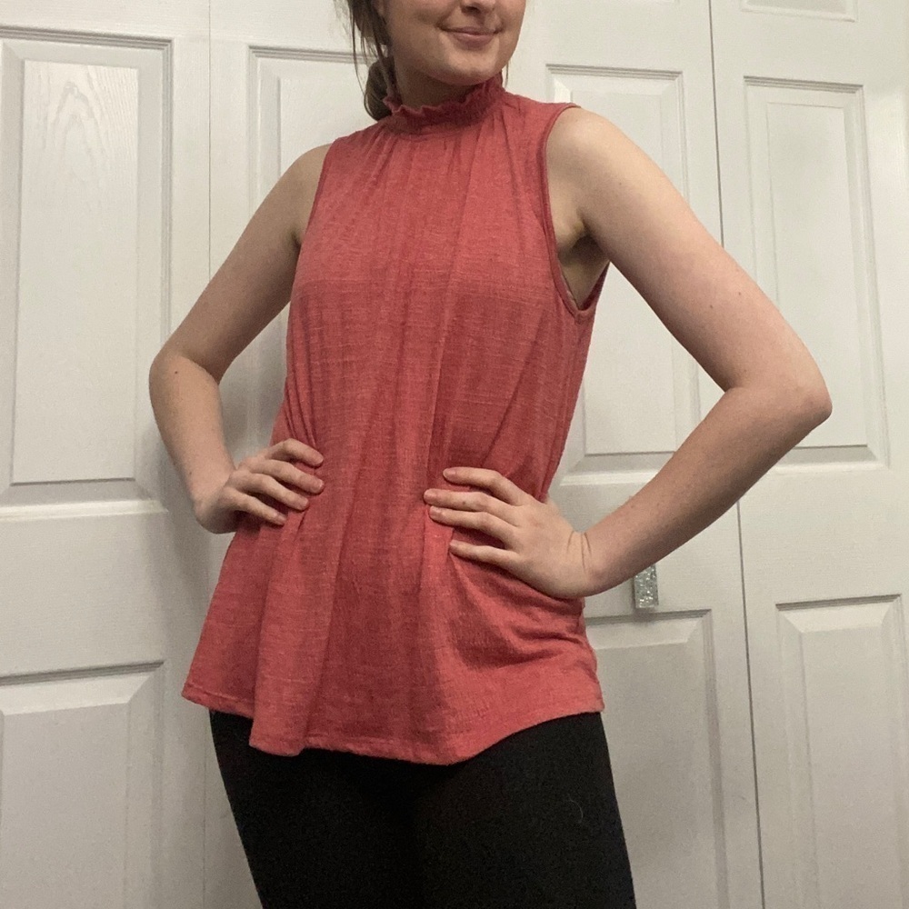 Cable & Gauge High Neck Top